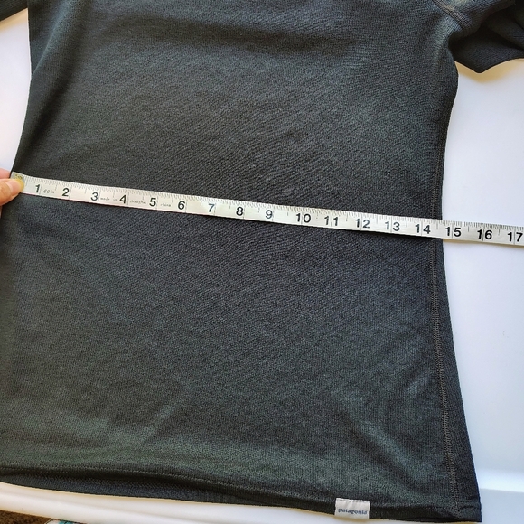 Patagonia Women's Capilene 2 Lightweight V Neck Top Long Sleeve Black S. - Picture 6 of 11